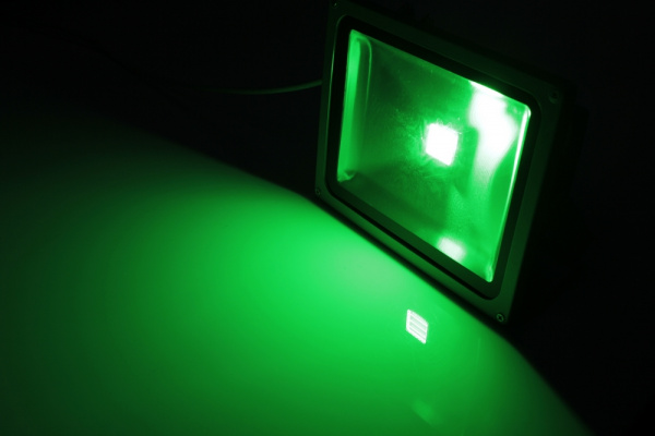 NEW TGC-50-FT-NA-G LED прожектор зеленый,1LED-50W,220V фото 1