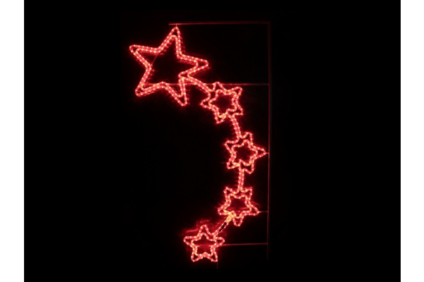 FLESI-LED-KN-005-240V-R Консоль 5 звезд (5STAR) производство Flesi (РФ) 150х88см фото 1