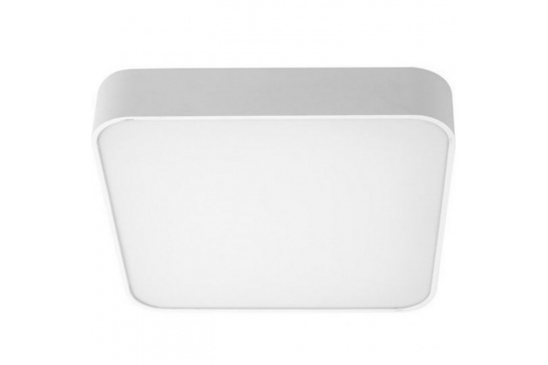Потолочный накладной светильник SQUARE-OUT-04-WH-WW (теплый белый свет, белый корпус)L350xW350 фото 1