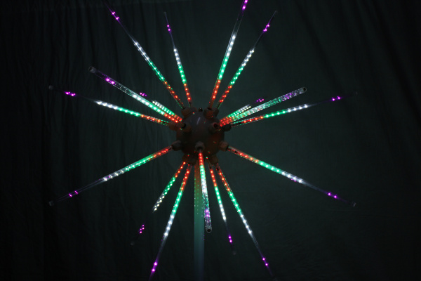 Светодиодный мини-фейерверк LED-EM-003-230V-II-02-M, 0,8*1м. - 2023г. фото 1