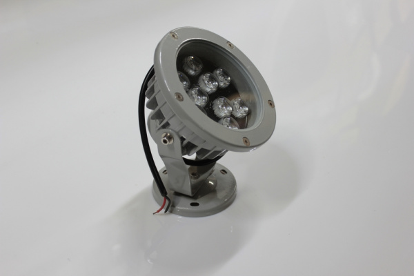 G-DT109-R 12V LED прожек.,9 LED CREE/1W, 12V  красный фото 4