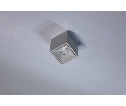 Потолочный накладной светильник SQUARE-OUT-01-1-WH-WW (теплый белый свет, белый корпус) 