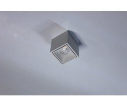 Потолочный накладной светильник SQUARE-OUT-01-1-WH-WW (теплый белый свет, белый корпус) 