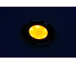 SC-B101B Yellow  LED floor light, круглый,12V,IP67