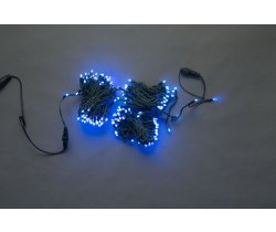 LED-PL-210-21M-240V-B/BG-S синий/темно-зеленый провод