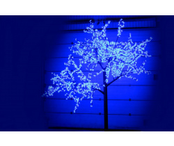 CBL-3.6-2688 Blue LED вишня H:3,6m D3,0 м., синее