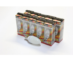 10шт. LED candle-4,5W 220V E14 4200K Свеча 4,5W, 220V