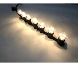 E27 BULB-6 SMD-240V-WW лампа декоративная прозрачная колба 2026