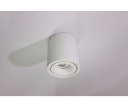 Потолочный накладной светильник ROUND-OUT-01-WH-WW (теплый белый свет, белый корпус) 