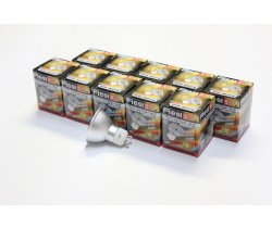 10 шт. GU10AL-SMD42С-W  5W, AC220V, White, 6500K