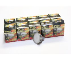 10шт. LED GU5.3-8W 220-240V matted cover 3200K 