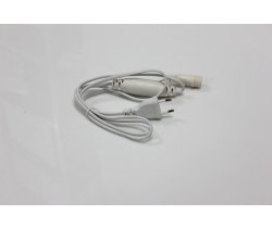 Силовой шнур для гирлянд (LED PLS/ LED PLS FLASH) белый
