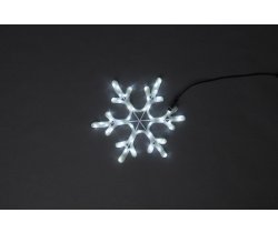 LED-XM(FR)-2D-CK005-B-24 Мотив Снежинка белый