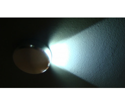 FL55YJ-R СW LED свет. круглый, встр. в стену 1*1W