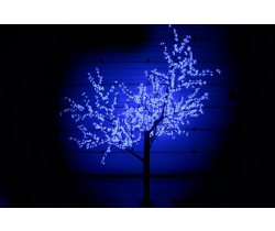 CBL-2.5-1728 LED вишня H:2,5m D2,0 м., синее (Новый коннектор, всторенный блок питания) 2025
