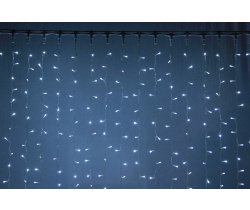 LED- PL-9020-240V-2*9M-W/С-F(CW)  белые светодиоды/прозрачный провод, FLASH белый холодный Neo-Neon
