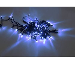 LED-PLR-100-10M-24V-B/BL-W/O, синяя/черный провод, соединяемая (без силового шнура) 24Вольта
