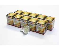 10 шт. GU10AL-SMD60S-NW  4.5W, AC220V, Natur White, 4200K