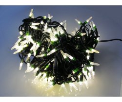 LED-PL-PC-200-4-240V-WW LED Гирлянда, 20м, 220V, белые теплые LED/насадка Капсула 2,5*0,7см