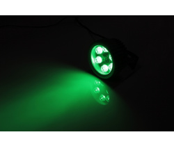 G-DT106-34-G 12V LED прожек., 6 LED CREE/1W, 12V зелёный