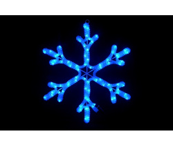 LED-XM(FR)-2D-CK005-B-18"Мотив Снежинка синий