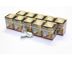 10 шт. GU10AL-SMD42С-WW  5W, AC220V, Warm White, 3000K