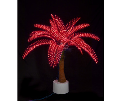 COL-1.2- LED Пальма  Японская 1,2 м, красная
