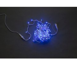 LED-PLS-100-10M-240V-B/W-W/O, синяя / белый провод, соединяемая (без силового шнура)