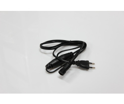 Силовой шнур для гирлянд (LED PLS/ LED PLS FLASH) черный