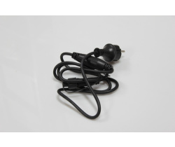 Силовой шнур для гирлянд (LED-PLR) черный