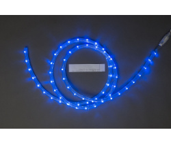 LED-СDL-2W-100M-220V-3.33CM-B синий,11.5мм, КР. РЕЗА 2М V2( оттенок)(продается целыми бухтами)