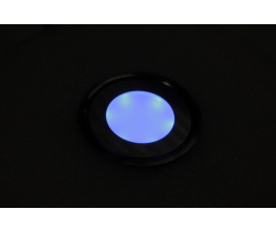 SC-B101B Blue  LED floor light, круглый, 12V, IP67