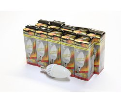 10шт. LED candle-4,5W 220V E14 3200K Свеча 4,5W, 220V