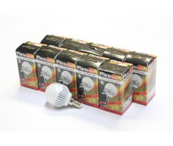 10 шт. LED G45-4,5W 220-240V, E14 4200K, SMD2835