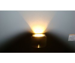 FL55YJ-S WW LED свет. квадрат, встр. в стену 1*1W