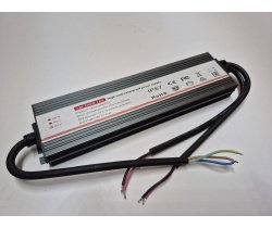 LM-200W 12V, 200-260V/12V, 16,7А, IP67. Импульсный источник питания в алюминиевом корпусе, 236х60х24