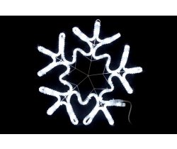 LED-XM-(FR)-2D-CK006-С-W  White Снежинка 56х57см, 230V, NEW!