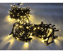 LED-PLR-192-20M-240V-WW/BL-W/O (3.3MM), тепл. белые LED/черн. каучуковый пр, соединемая (без шнура)