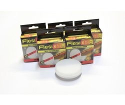 5шт. LED-GX53-6W-80LED 3000K 220V milky 28x76 30 000h