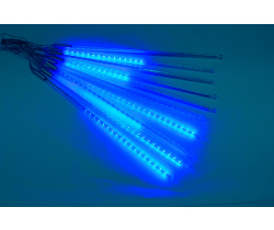 2021 Сосульки Трубки D12mm, 10шт 0,5М Синяя LED-PLM-SNOW-540SMD-0.5*4.5M-10-12V-B  не соединяемая