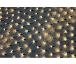 LED-SNL-540-2*4M-240V-WW/BL Гирлянда Сеть 2*4м, белые теплые LED/черный провод, соединяемая Neo-Neon