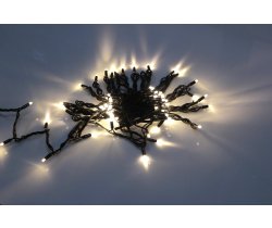 LED-PLR-200-20M-24V-WW/BL-W/O, белая теплая/черный провод, соединяемая (без силового шнура) 24Вольта