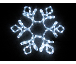 LED-XM(FR)-2D-CK012-W-24 WhiteСнежинка 60.5х52см