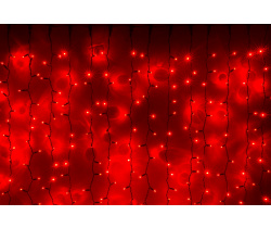LED- PLS-5720-240V-2*6М-R/BL-F (красные светодиоды/черный пр) Flash