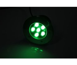 G-MD100-G грунтовой LED-свет зеленый D150, 6W, 12V