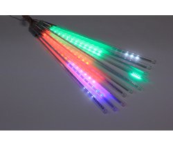 Сосульки строб Трубки D12mm,10шт 0,5М Мульти LED-PLM-SNOW-480SMD-0.5*4.5M-10-7V-M не соедин.
