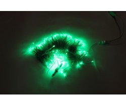 LED-BW-200-20M-240V-S-G, зеленая на прозрачн пров