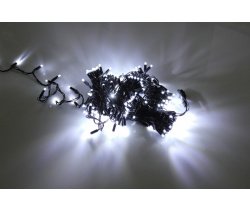 LED-PLS-100-10M-24V-W/BL-W/O, белый/черный провод, соединяемая (без силового шнура) С КОЛПАЧКОМ