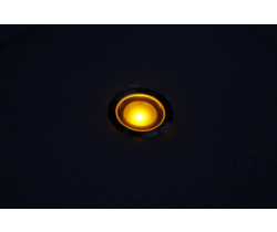 SC-B105B Yellow LED floor light, круглый,12V, IP67