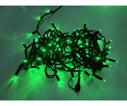 LED-PLR-192-20M-24V-G/BL-W/O (3.3MM), зеленые LED/черный каучуковый пр, соединемая (без шнура)